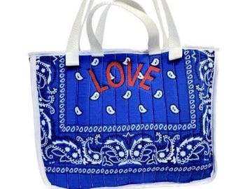Bandana Quilted Tote Bag