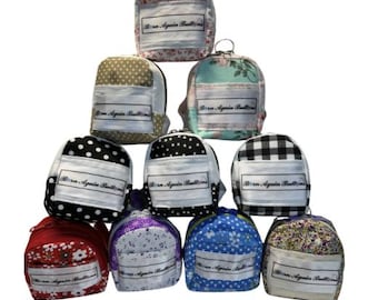 Mini Backpack Keyring, Coin purse, Charm, Zipper Pouch