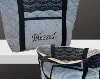 Reversible Tote Bag Large