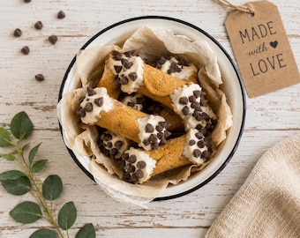 Crunchy Dog Cannolis | Gourmet Dog Treats, 6 Pack