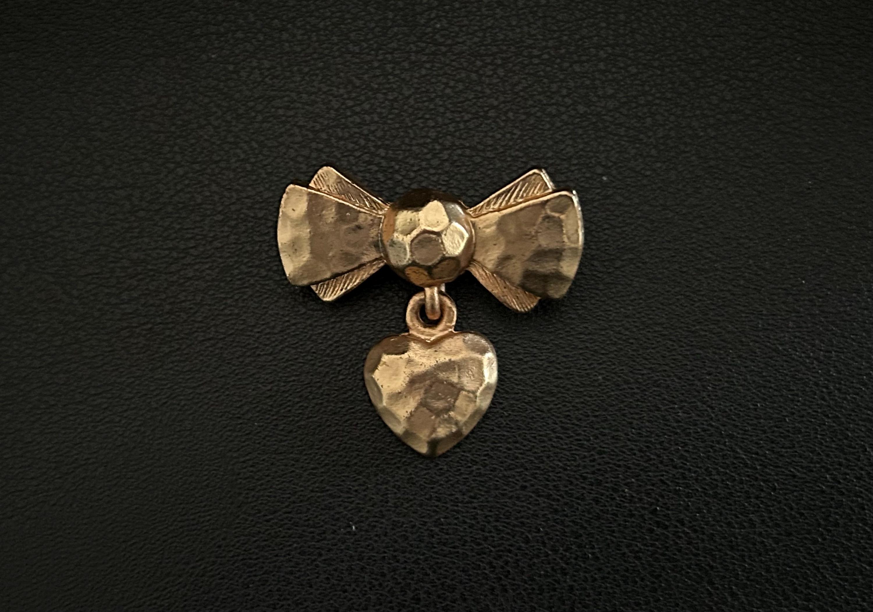 Ancienne broche Jade broche papillon Jade ancien en émail - France