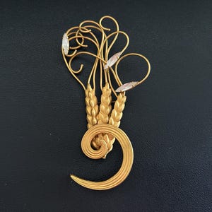 フィリップフェランディス*ブローチ/アクセサリー* フィリップフェランディス | カメリアカプリシリーズ ターコイズ