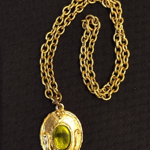 Vintage Jacques Esterel Gold Tone Necklace