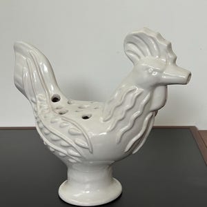 Vintage Ceramic Centerpiece Vase Emile Tessier Malicorne