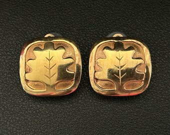 Boucles D'Oreilles Clips Ines De La Fressange - Doré | Occasion