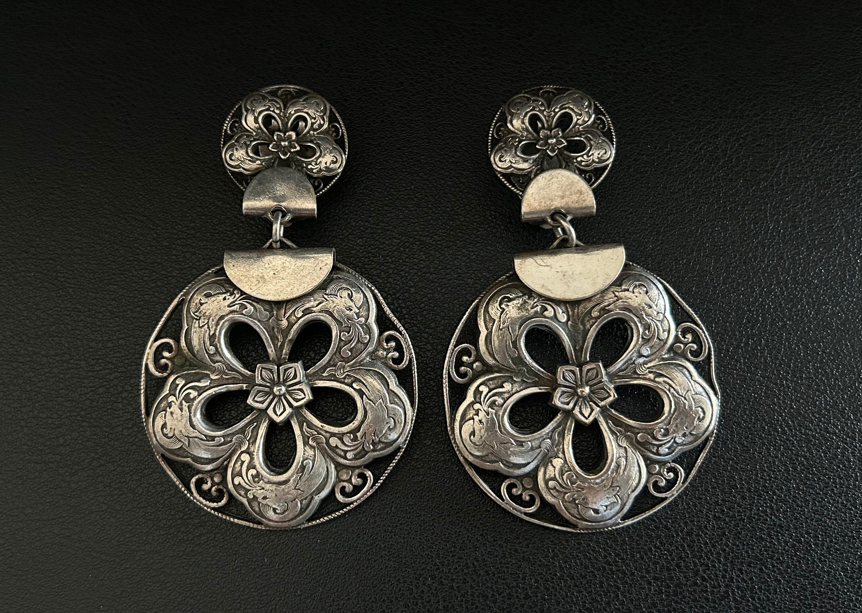Boucles D'oreilles Vintage Scooter Paris - Design Rétro, Occasion, Marque Française