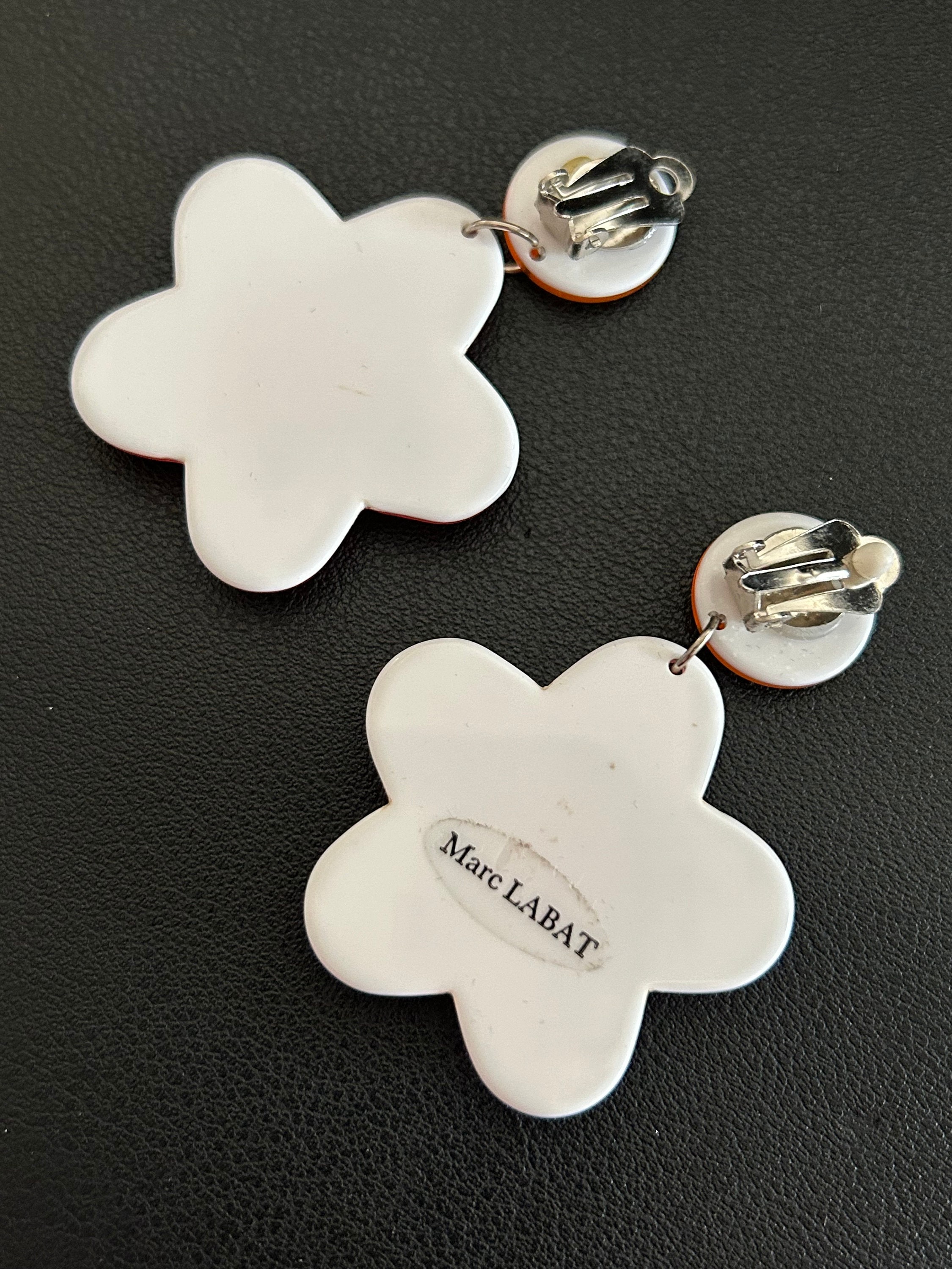 Lot De Boucles D'oreilles Vintage Marc Labat - Perles, Dormeuses Dorées, Pendantes