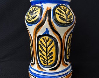 Vase vintage Keraluc en céramique d'artiste breton