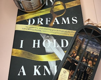 In My Dreams I Hold A Knife Inspired Scented Bookmark | Dark Academia Bookmark | Bookish Gift | BookTok Favorite
