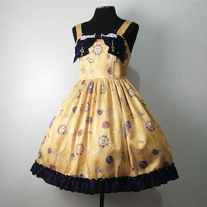 Dorotee Sweetlips - Golden Starry Astrology lolita fashion JSK