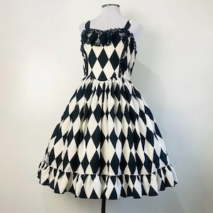 Dorotee Sweetlips - Carnival Harlequin Doll Lolita JSK