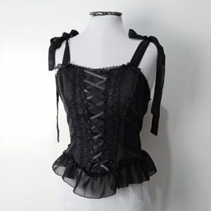 Dorotee Sweetlips - Black Slumber Soft Bustier Version 2 | Custom Sizing Pre-order