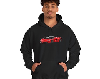 La Ferrari Supersportwagen Hoodie | Luxus-Rennwagen-Sweatshirt in mehreren Farben
