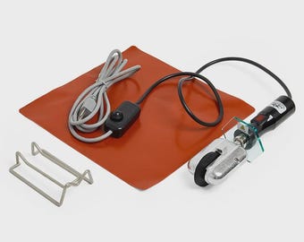 Selladora de rodillos de calor constante, sellado de 5 mm para bolsas de polietileno.