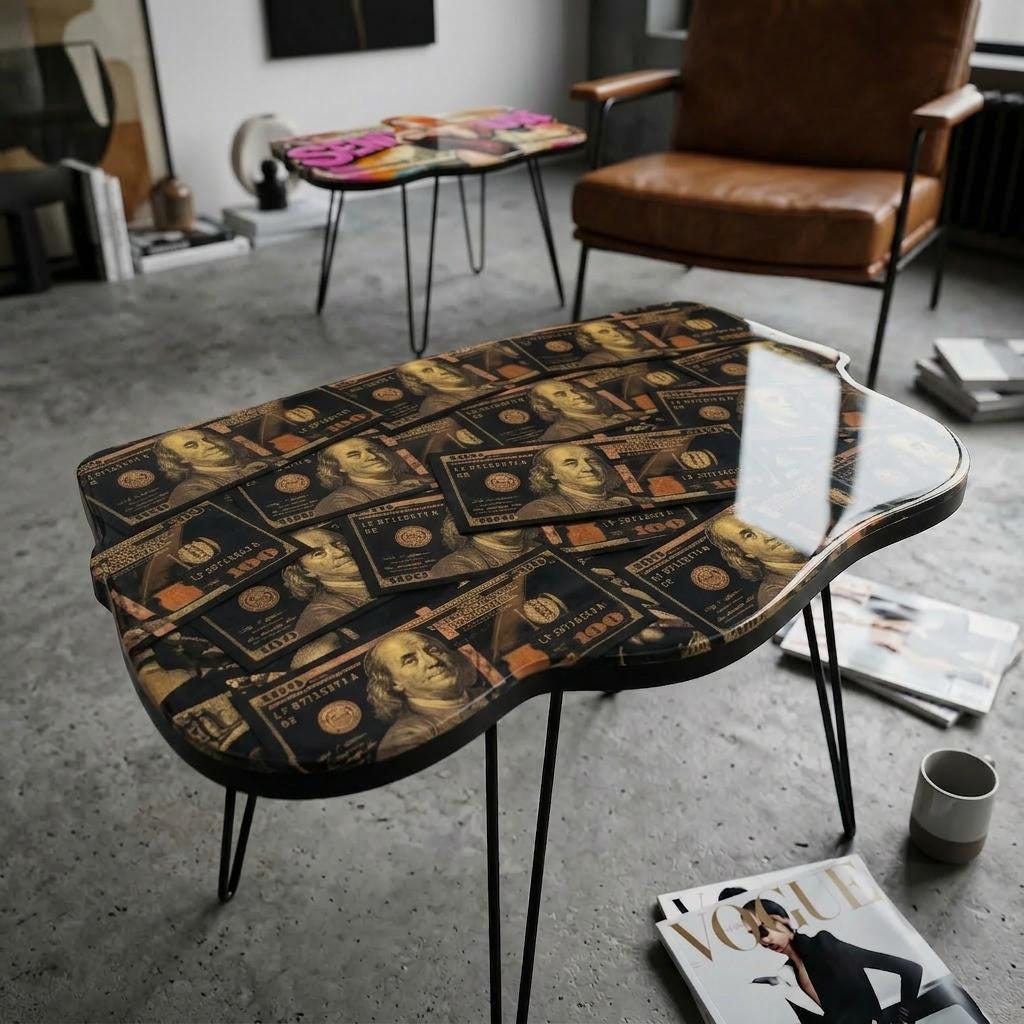 Resin table - Etsy 日本