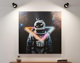 Tableaux sur Toile — Art Mural Cosmos - Set de 3 Tableaux canvas