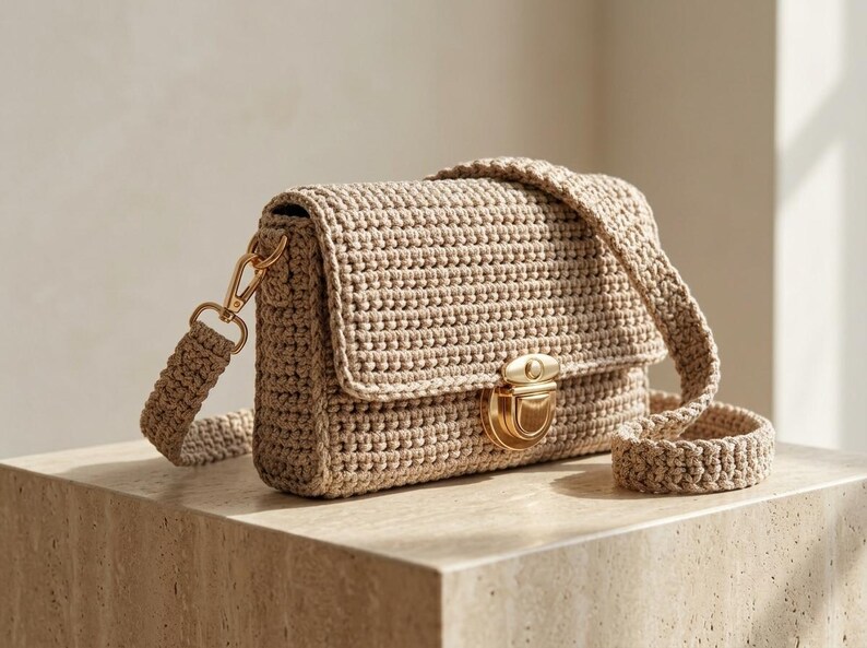 Mini Crossbody Bag Crochet Pattern Digital Crochet Bag Pattern mini-crossbody-bag-crochet-pattern-digital-crochet-bag-pattern