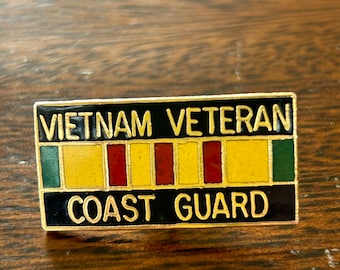 Vietnam Veteran Coast Guard Lapel Pin