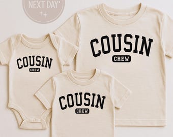 Cousin Crew Shirt, Matching Cousin Shirts, Family Reunion Shirt, Cousin Squad Tee, Family Vacation Outfit, Cousin Gift for Kids, New Cousin