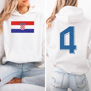 Croatia Football Jersey Graphic Tee, 2026 World Cup Inspired, Unisex Soccer Shirt image 12
