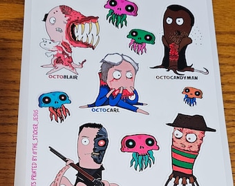 Octogoth Sticker Sheet Carl