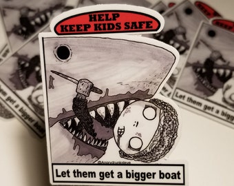 JAWS - 3"  Horror Safety Kid series 3