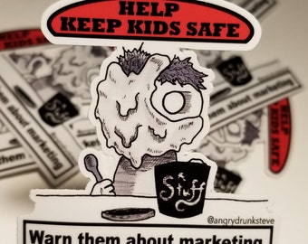 The Stuff - 4"  Horror Safety Kid series 3