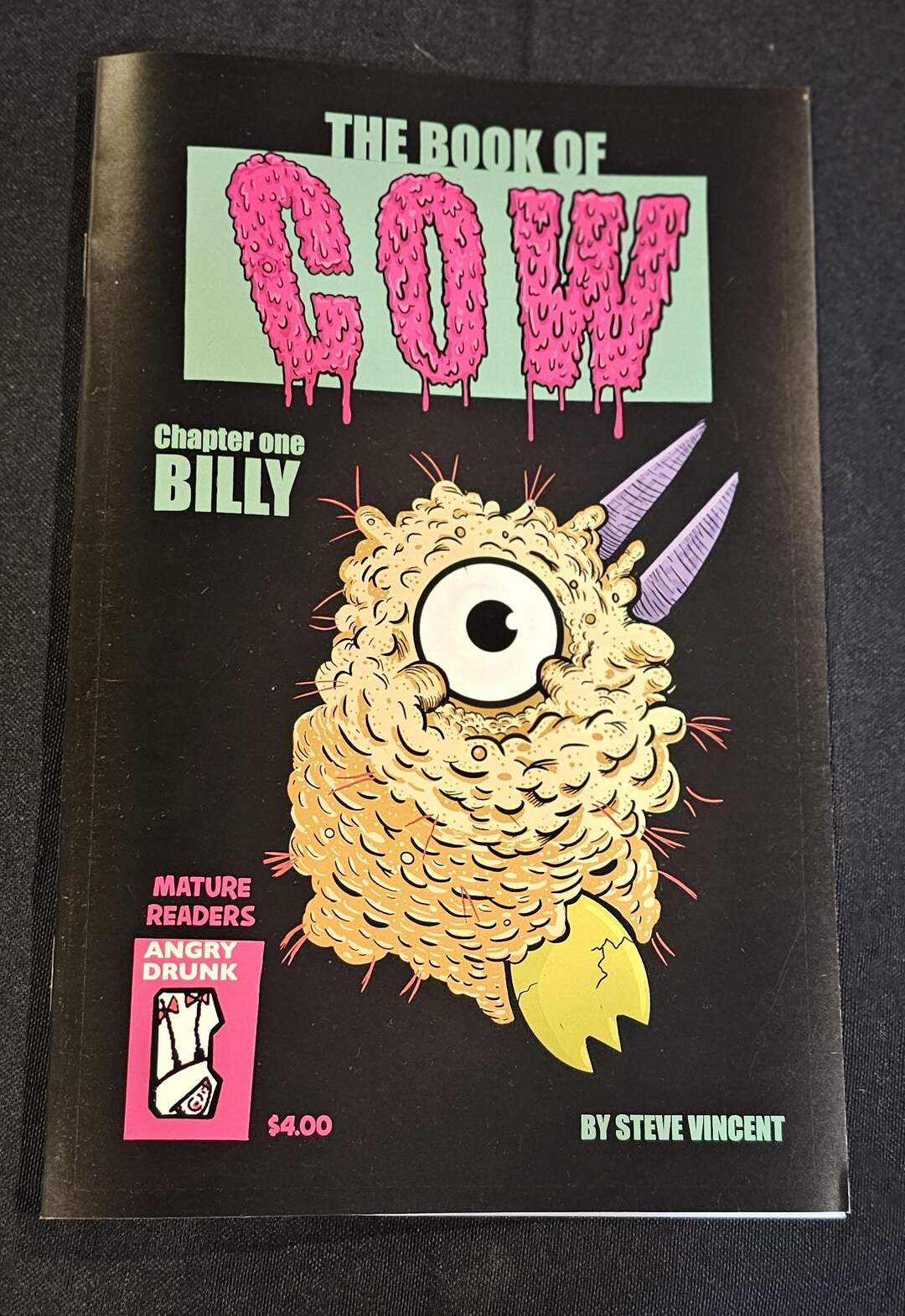 Book of Cow-chapter One, Billy - Etsy