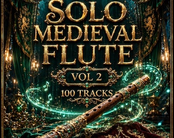 Design Artxo – Solo Medieval Flute Vol. 2 | 100 Tracks
