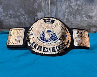 Custom Big Eagle Championship Belt – Gold Wrestling Title Belt – Adult Size Replica
