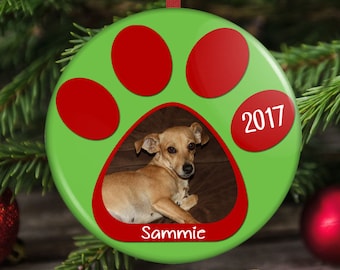 Dog Christmas Ornament | Etsy