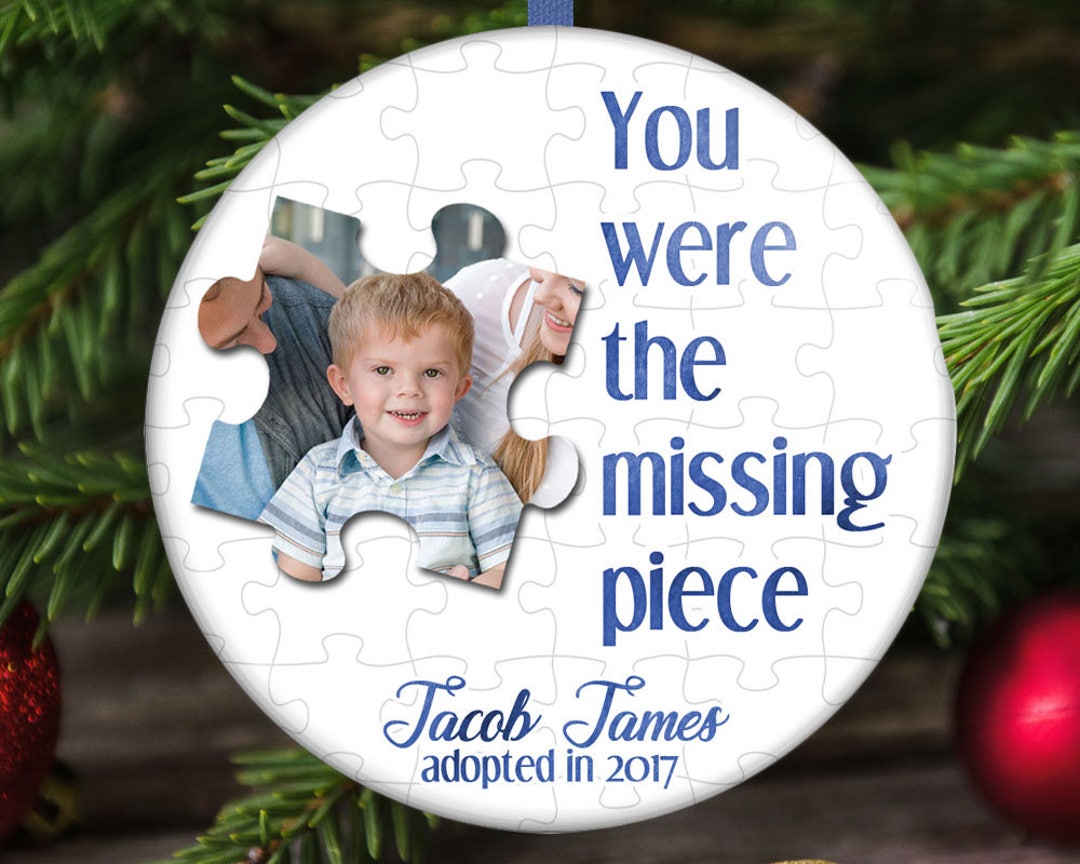 Adoption Christmas Ornament, Gift for Adopted Child, Gift for Adoptive