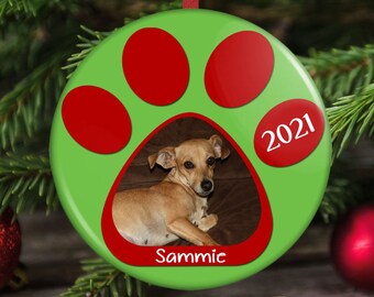 Pet Christmas Ornament 2023, New Dog Christmas Ornament, Gift for Dog Parent, Gift for Dog Lover, Dog's First Christmas