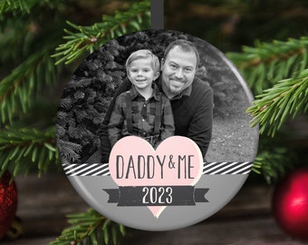 Daddy Christmas Ornament, Christmas Ornament for Dad, Gift for Dad, Mommy Christmas Ornament - Gift for Parent