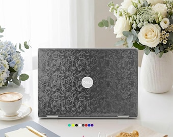 Abstract Gray Textured Decal  Luxury Laptop Wrap Minimalist Professional Desk Accessory for Dell Latitude Inspiron Hp Probook Lenovo Legion