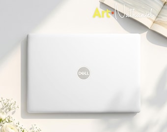 HP matwitte laptop skin Lenovo minimalistische effen kleur vinyl sticker gepersonaliseerd cadeau Custom Fit voor Dell, Latitude, MacBook, Elitebook
