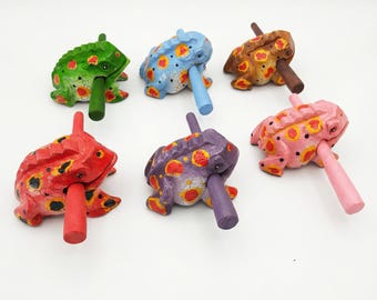 Wooden Musical Frog - Percussion instrument