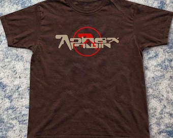 Graphic Tee Aphex twin Unisex Cotton Shirt| 90s Grunge Band Tee