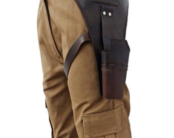 Inspired by Star War Cal Kestis, Jedi Survivor Pant with Leather Betl and Holster.