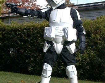スカウト・トルーパー用ソフトパーツ｜スター・ウォーズ コスプレ レプリカ フライトスーツ（カマーバンド＆ポーチ付き）｜カスタムコスチュームセット