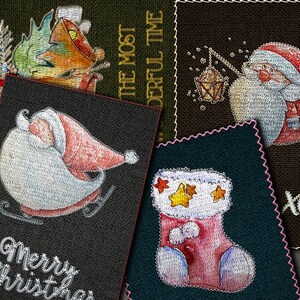 DIGITAL Ugly Christmas Sweater Digital Collage Sheet Download