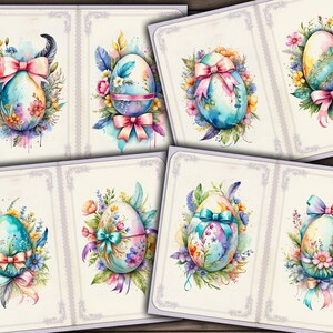 Easter Junk Journal Kit: Printable Scrapbook Papers (Digital Download)