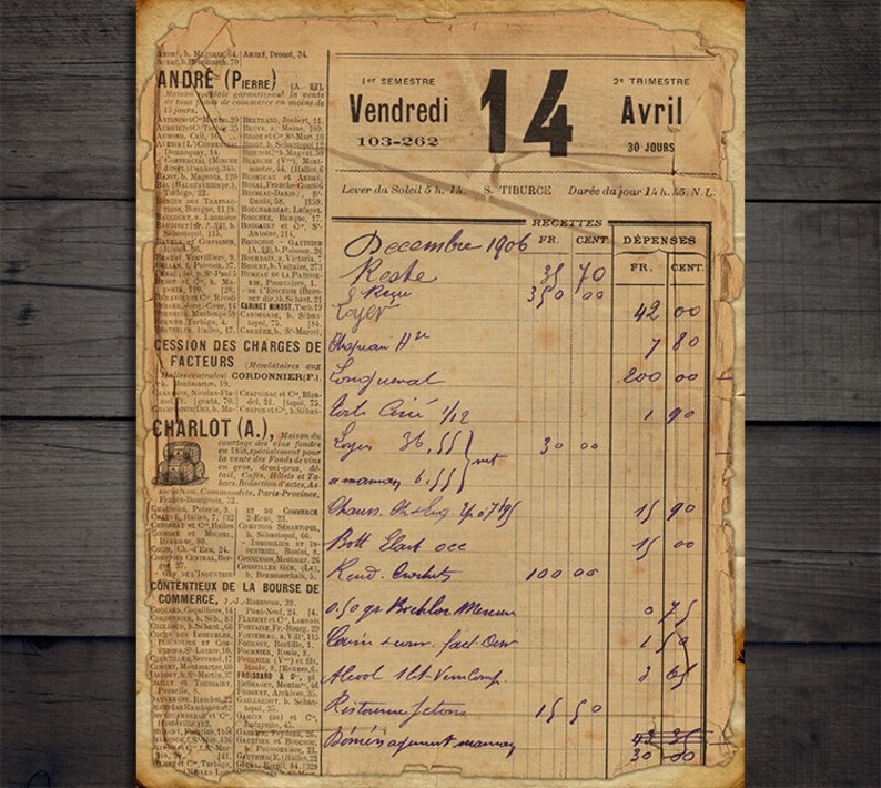 DIGITAL Vintage Newspapers Junk Journal Digital Collage Sheet Download VBM1872