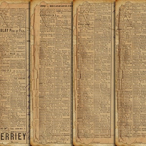 DIGITAL Vintage Newspapers - Junk Journal Digital Collage Sheet Download - VBM1870