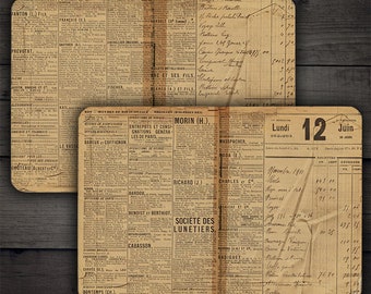 DIGITAL Printable Vintage Ephemera - Digital Junk Journal Download - VBM2102