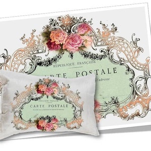 DIGITAL Digital Images - Digital Collage Sheet Download - Carte Postale Image Transfer -  361  - Digital Paper - Instant Download Printables