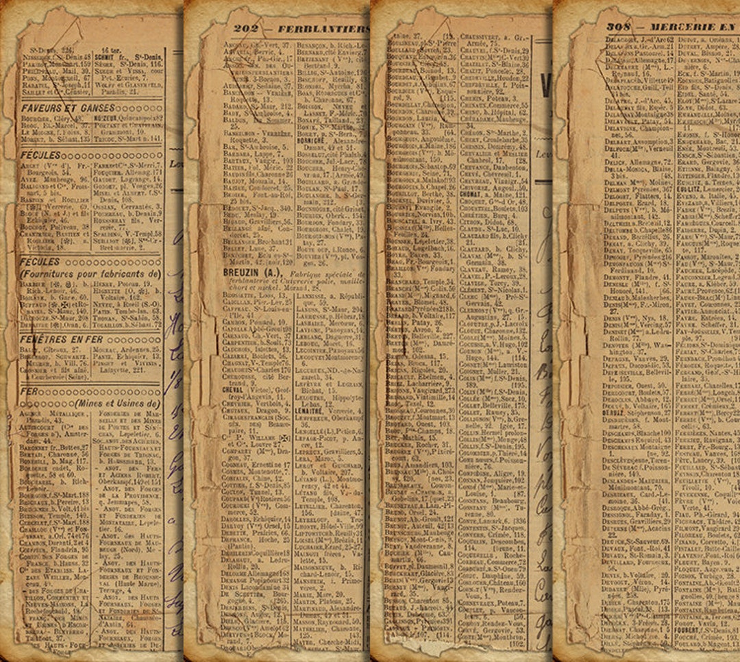 DIGITAL Vintage Newspapers - Junk Journal Digital Collage Sheet ...