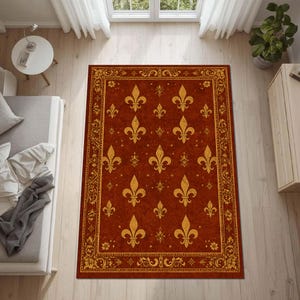 Fleur De Lis Carpet - Etsy
