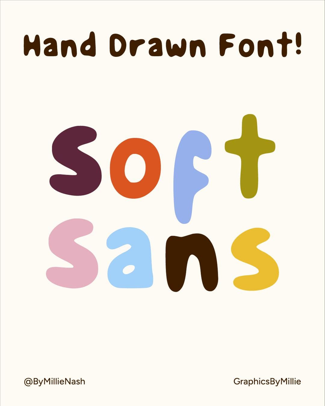 Image result for Soft Sans | Hand-drawn Font - Etsy