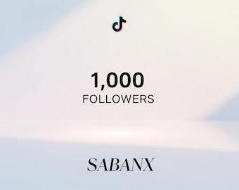 Tiktok 1000 volgers | Echte en snelle levering | Tiktok-account laten groeien | Groeiservice voor sociale media | Directe volgers